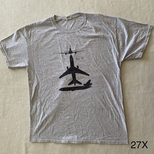 McDonnell Douglas KC-10 Extender Nobody Kicks AS Without Tanker‎ Gas T-Shirt L